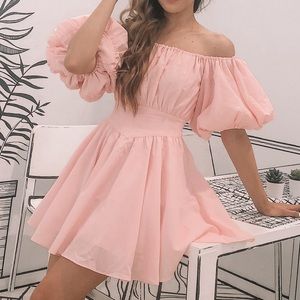 J.ING pink claudette dress